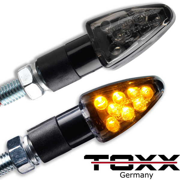 ToXx LED Blinker Set Wizzard schwarz getönt